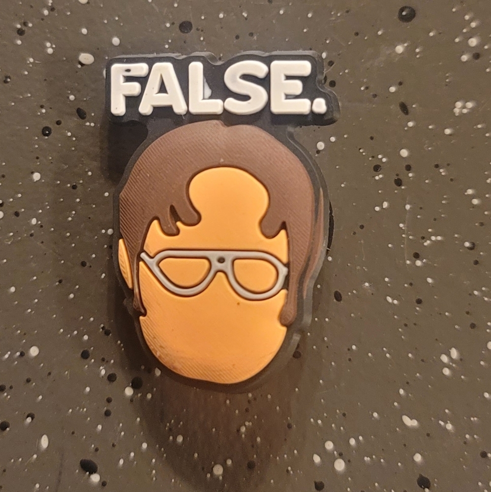 NEW The Office Dwight False Croc Charm - Picture 3 of 4